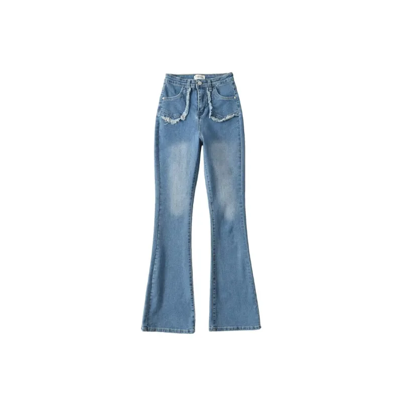 Retro Fashionable Jeans-5