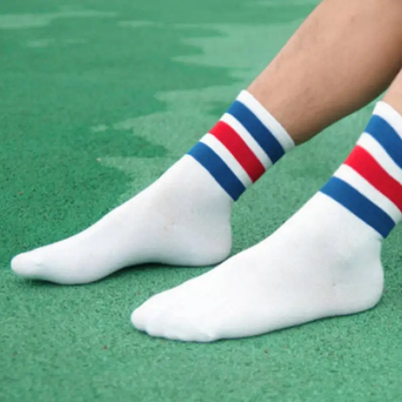 Fashionable Basics Blended Fabric Mid Calf Sock-3