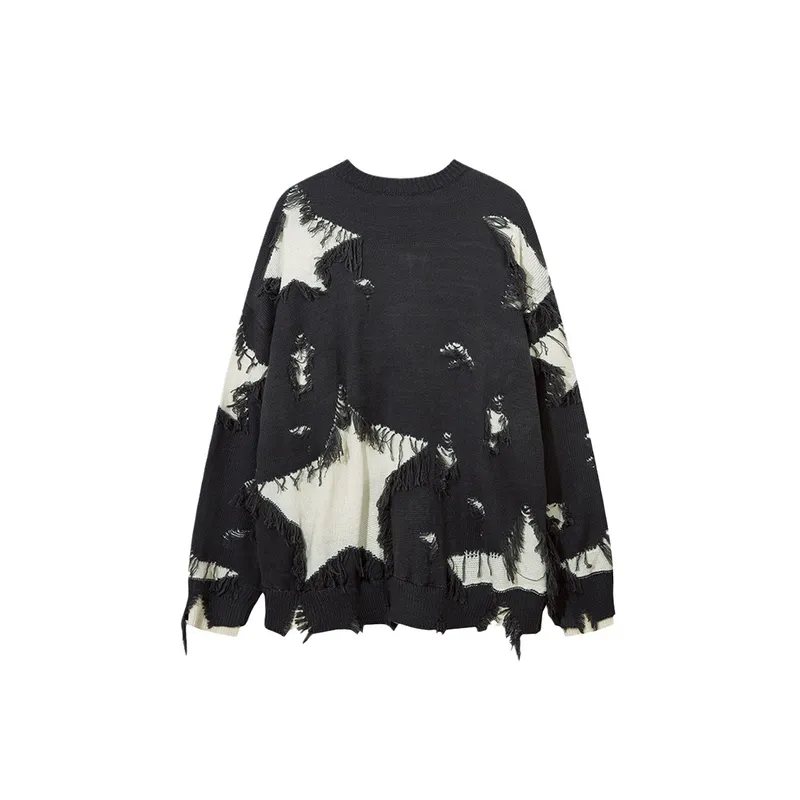 New Niche Design High Street Loose All match Sweater-5