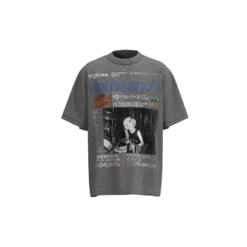 Street Loose Combed Cotton T Shirt