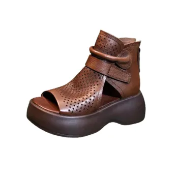 Casual Hollow Out Roman Sandals