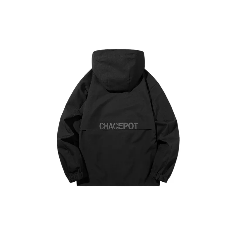 Fashionable Loose Polyester Outdoor Jacket-5