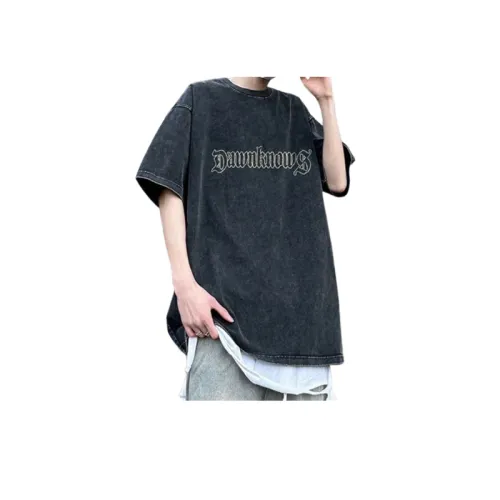 Hip-Hop Wings Printed Loose T-Shirt