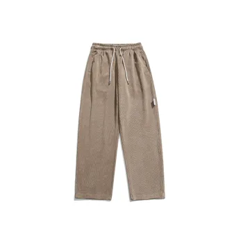 Solid Color Cotton Velvet Wide Leg Pants