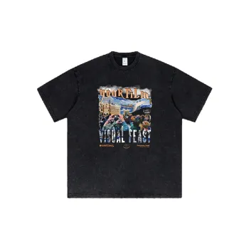 Retro Loose 100% Cotton T Shirt