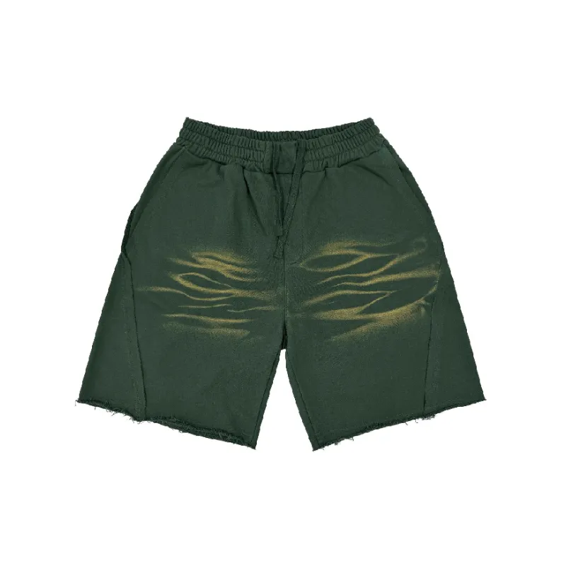 Casual Plain Casual Shorts Unisex-4