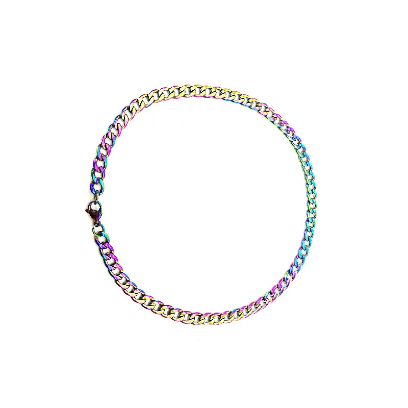Hip Hop Colorful Nk Necklace-0