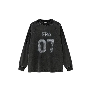 Fashionable Loose Cotton T Shirt