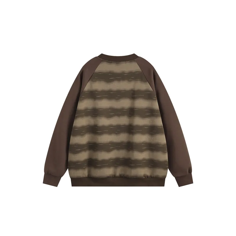 Splicing Raglan Sweatshirt-3