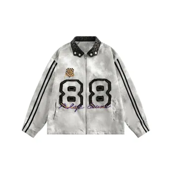 Retro Distress Suede Jacket