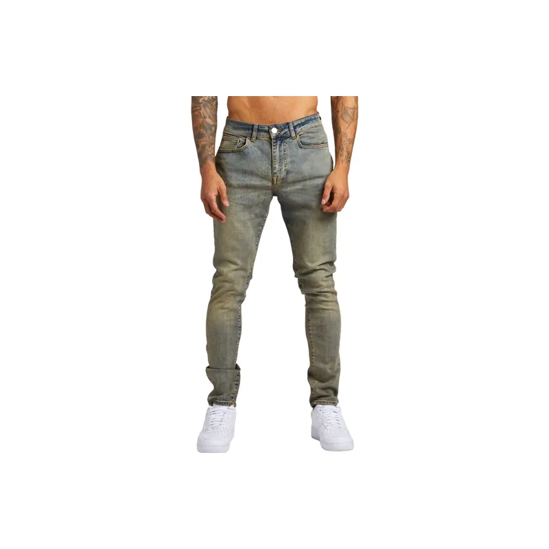 Simple Regular Jeans-0