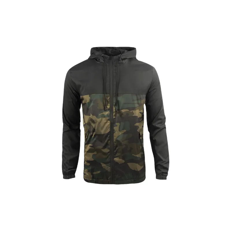 Camo Breathable Blended Synthetic Fabrics Jacket-2