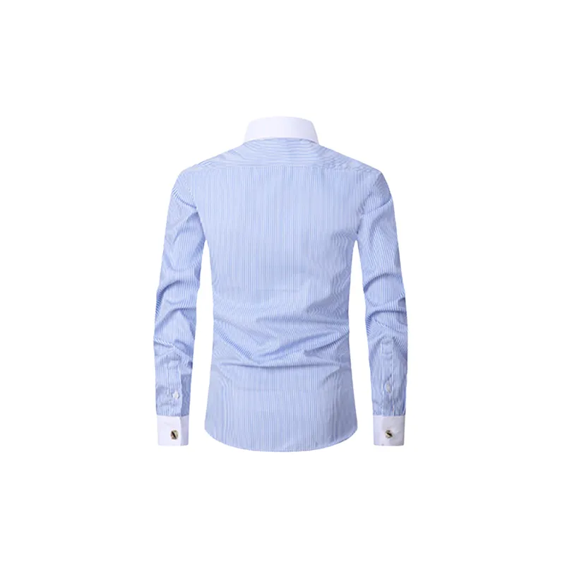 Business Basics Cotton Blended Fabric Shirt-11