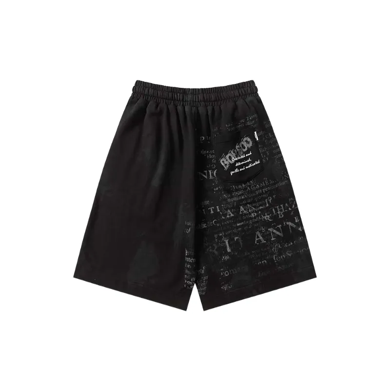 Basics Simple Cotton Casual Shorts-5