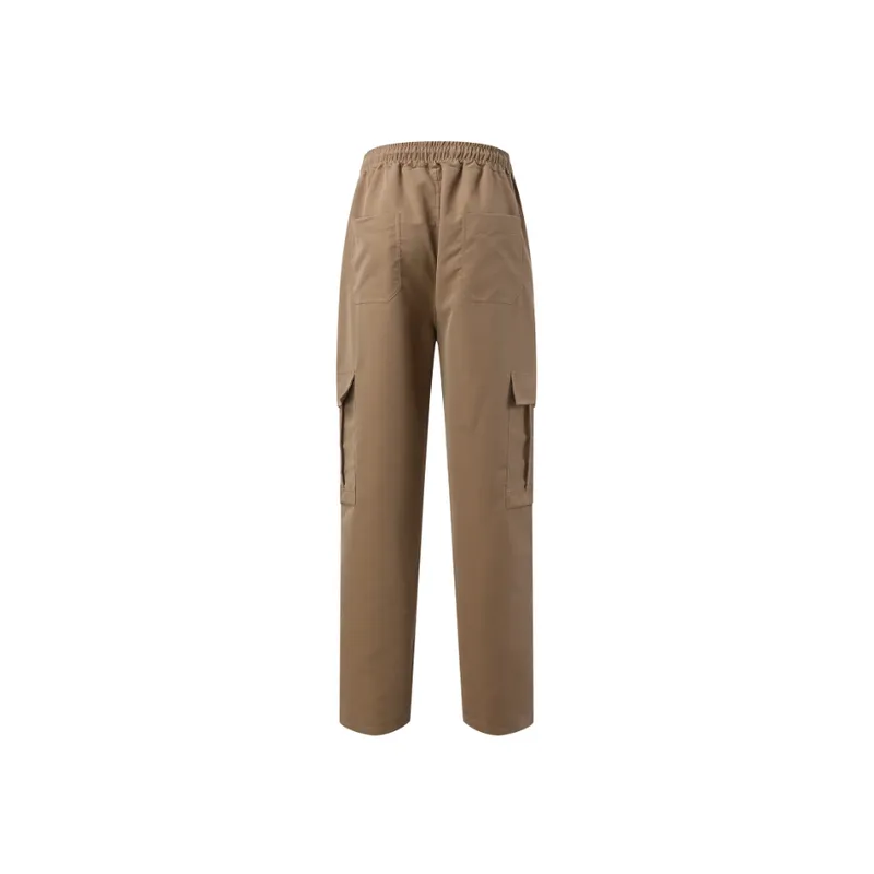 Loose Straight Casual Trousers-5