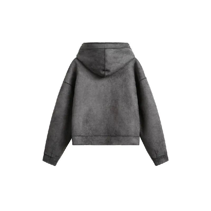 Retro Warm Polyester Velvet Jacket-9