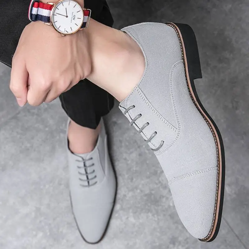 Retro Simple Dress Shoes-1