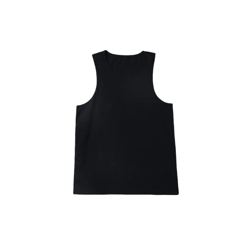Sporty Plain Cotton Vest-0