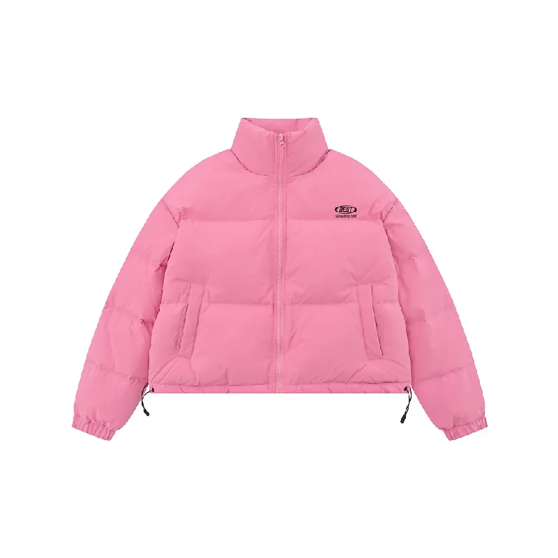Simple Funky Quilted Jacket Women-6