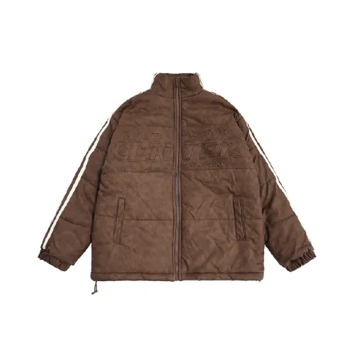 Retro Striped Loose Quilted Jacket