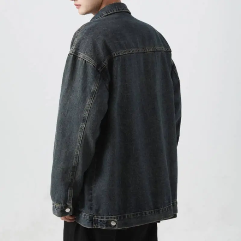 Fashion Graffiti Retro Denim Jacket-8