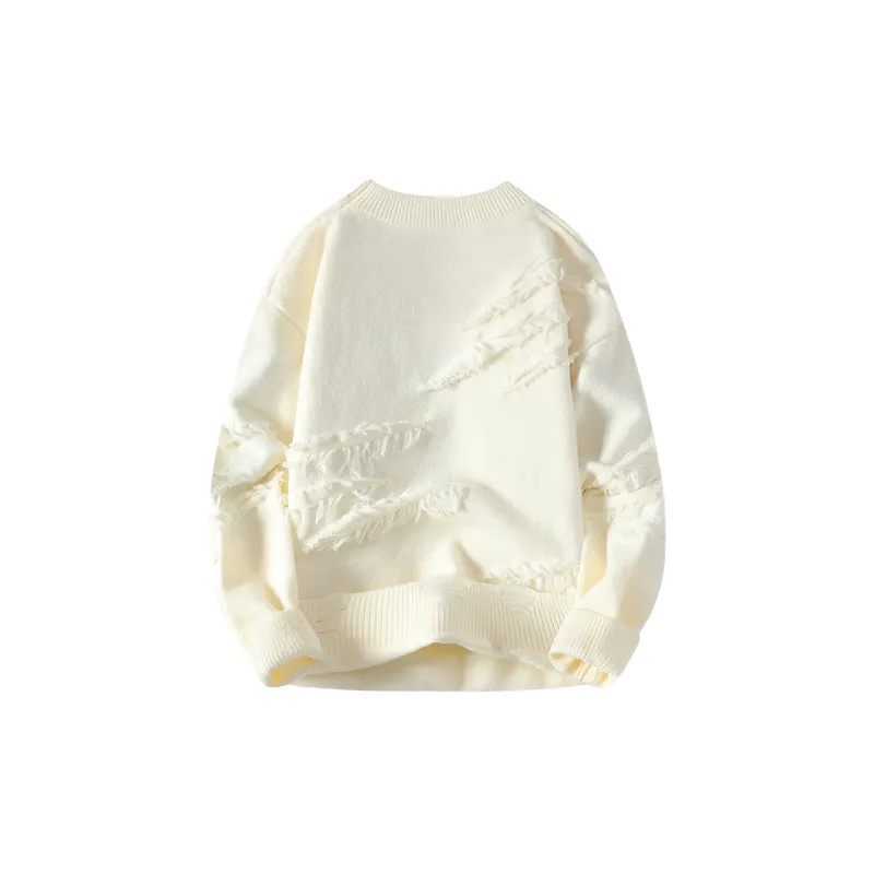 Basics Simple Polyester Sweater-1