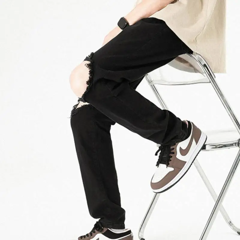 Simple Loose Jeans-2