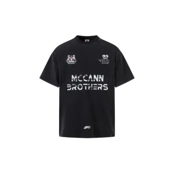 Retro Distress 100% Cotton T Shirt