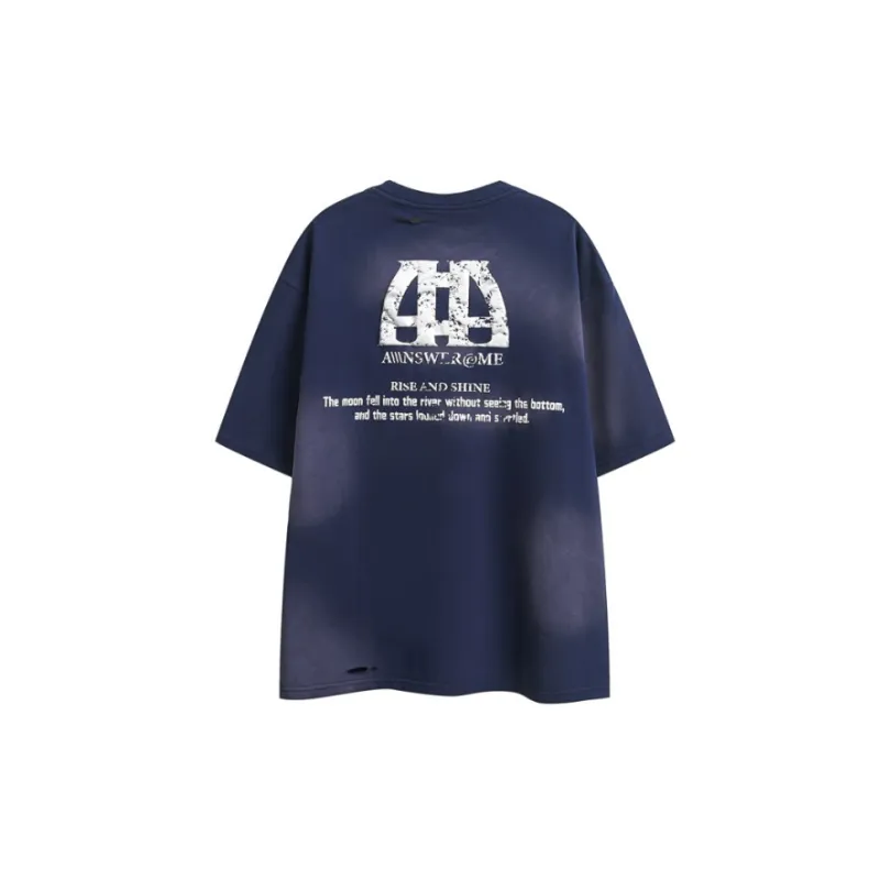 Trendy Loose 100% Cotton T Shirt-11