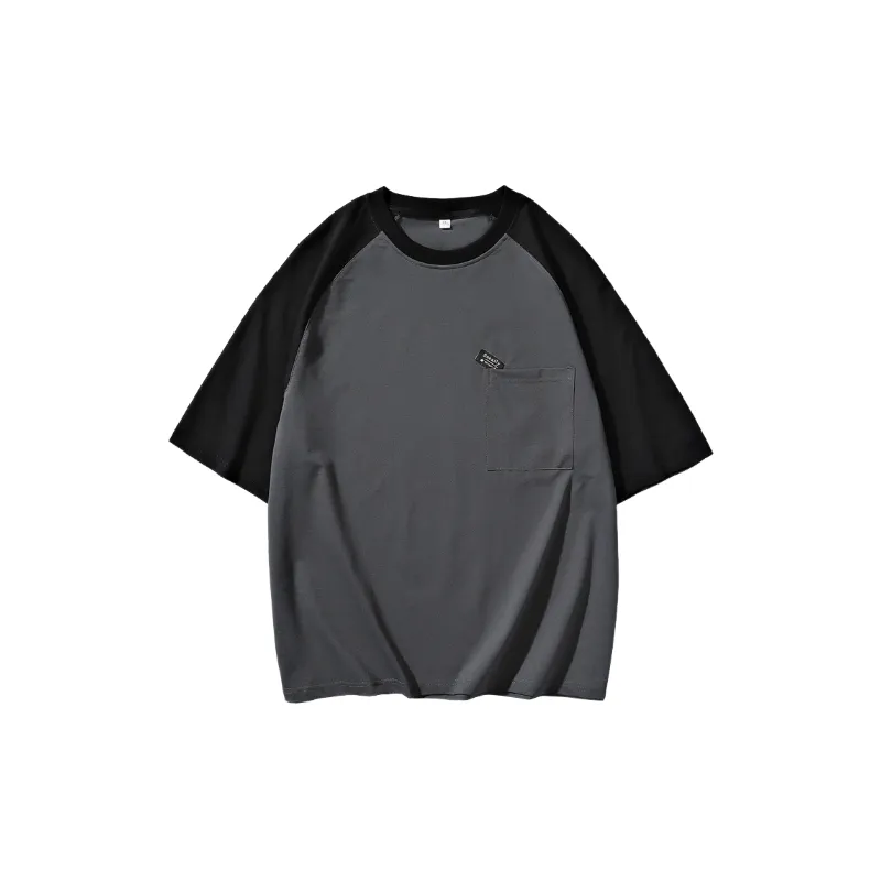 Casual Loose Blended Synthetic Fabrics T-Shirt-4