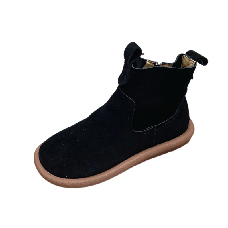 Denim Fashion Ankle Boots-0
