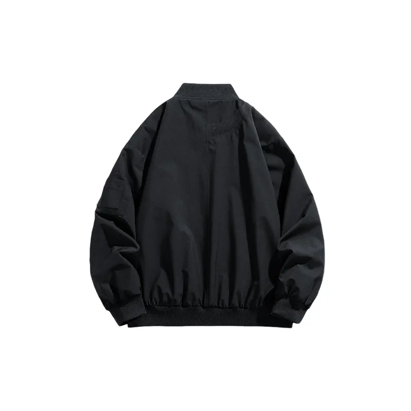 Retro Casual Blended Synthetic Fabrics Jacket-1