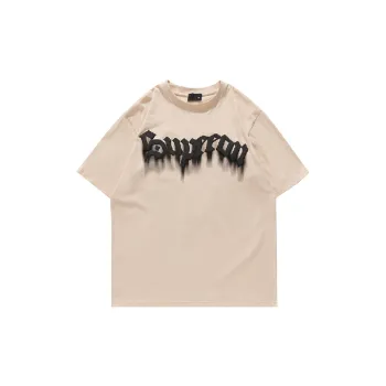 Casual Letter 100% Cotton T Shirt