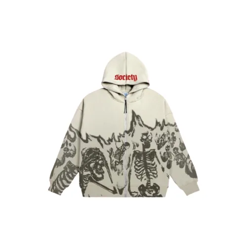 Society Zipper Hoodie