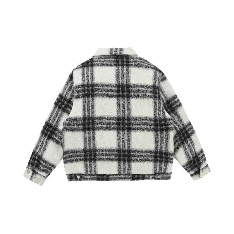 Retro Plaid Quilted Jacket-1
