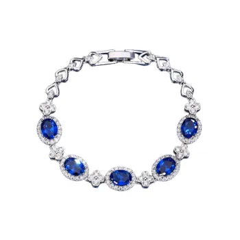 Retro Corundum Full Diamond Bracelet