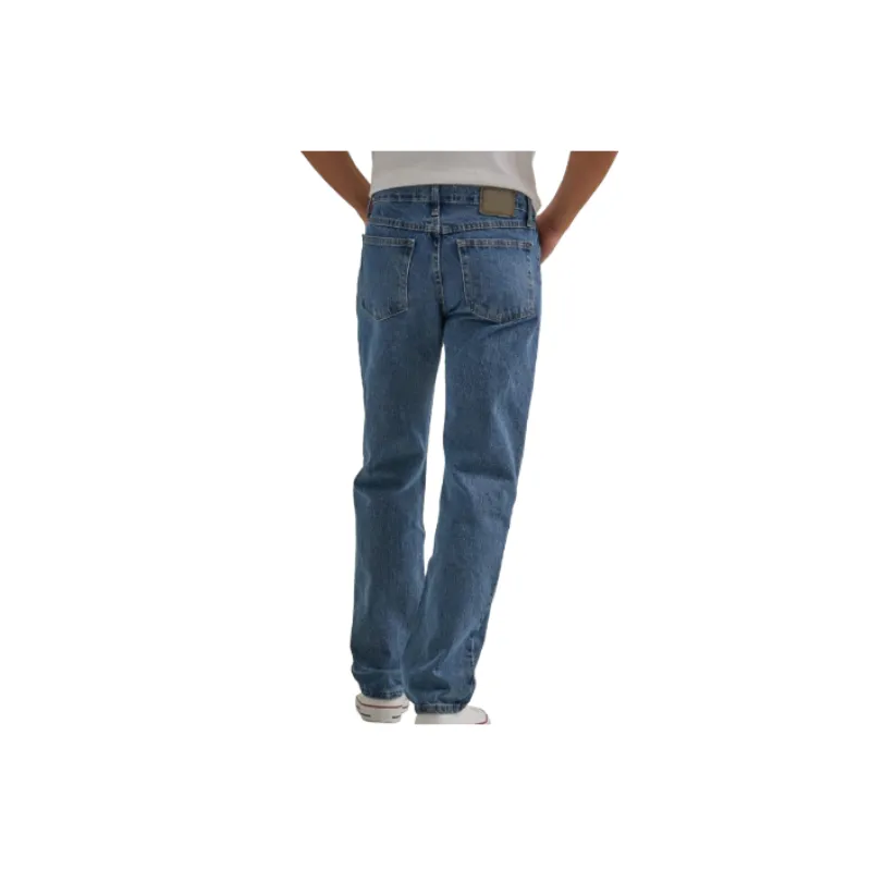 Casual Straight Leg Jeans Unisex-10
