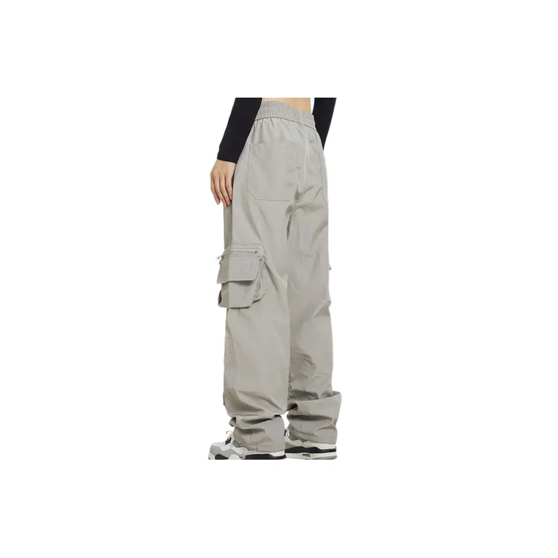 Retro Casual Loose Wide Leg Pants-3