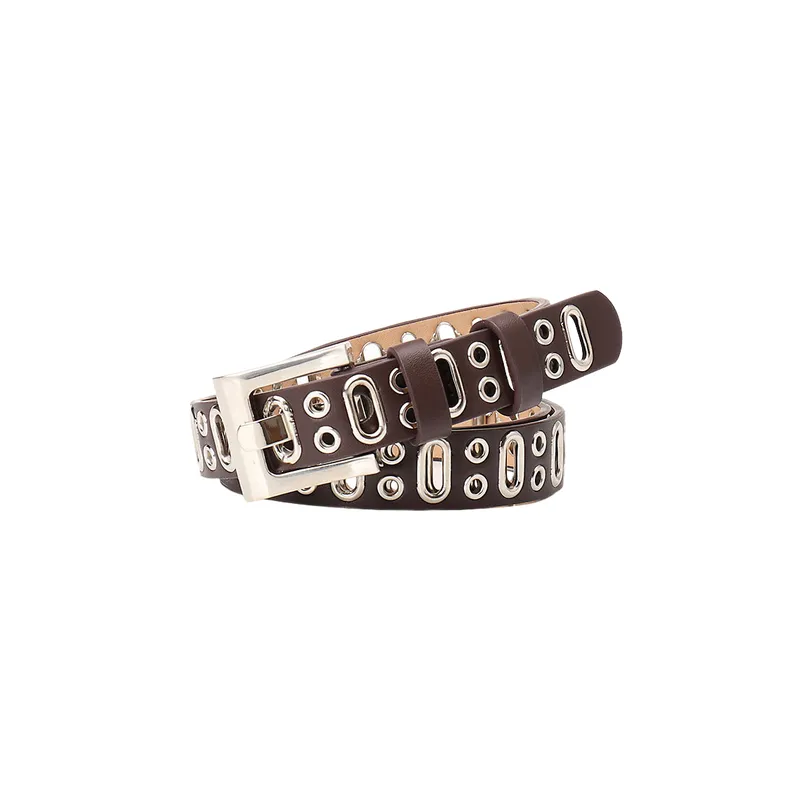 Punk Fashionable Leather Belt-1