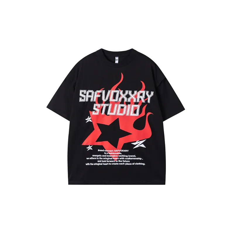 Retro Trendy Versatile T Shirt-0
