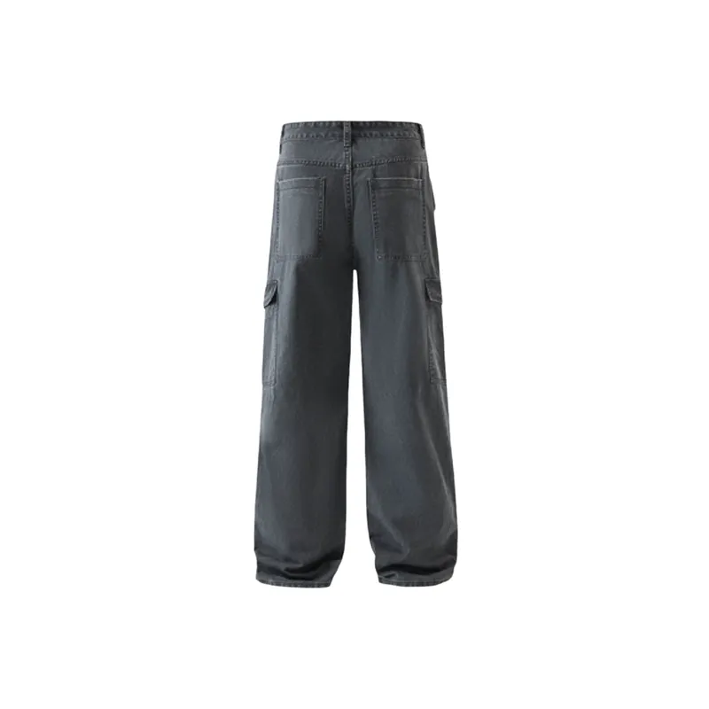Casual Retro Cotton Cargo Pants-5
