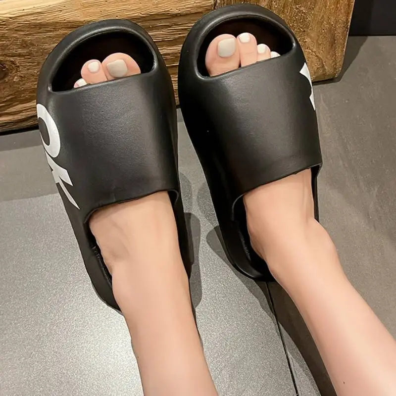 Casual Letter Flip Flops-1