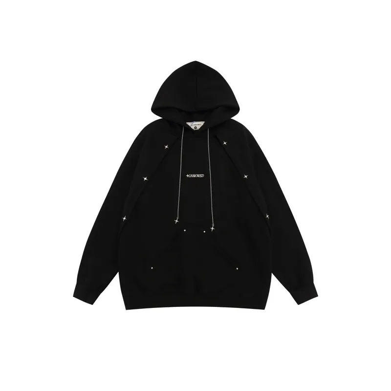 Autumn New Style Street Brand Vintage Design Versatile Style Hoodie-2