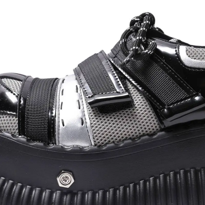 Casual Simple Platform Shoes-3