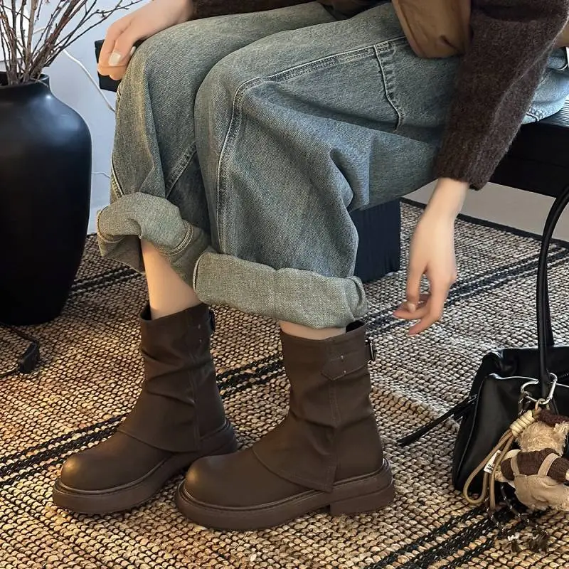 Fashionable Funky Martin Boot-1