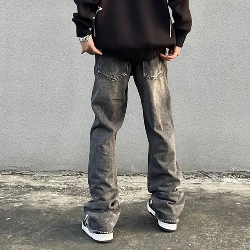 Fashionable Simple Jeans-7