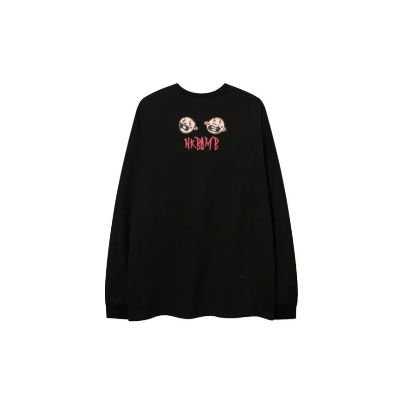 Fun Cartoon Anime Printing Long Sleeved T Shirt-5