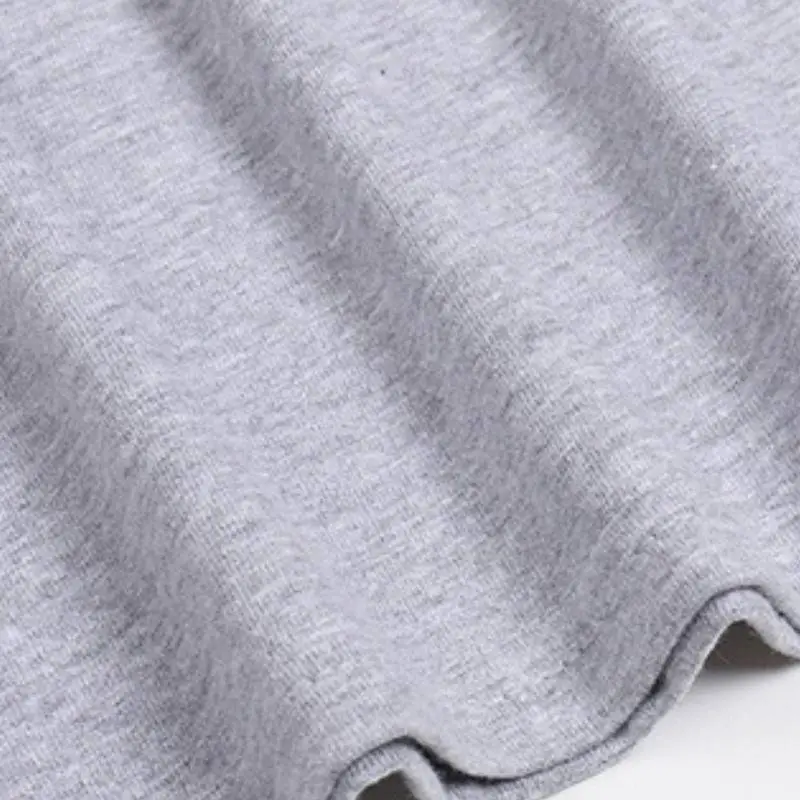 Plain Simple Combed Cotton T Shirt-5