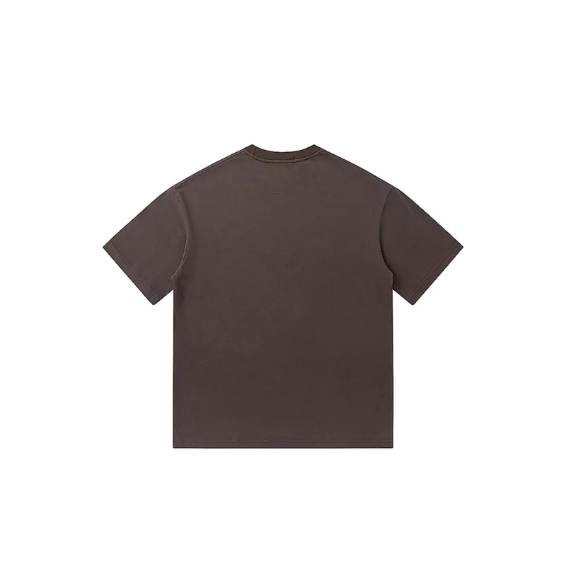 Ink Splashed Cotton T Shirt-1