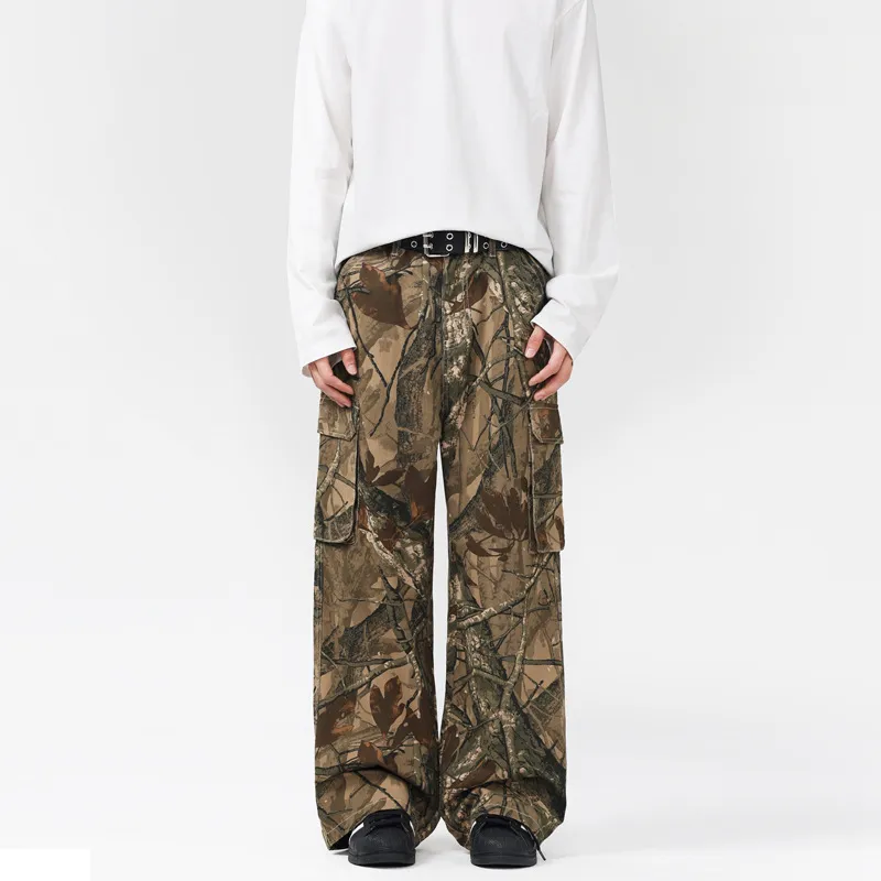 Street Loose Cargo Pants-2